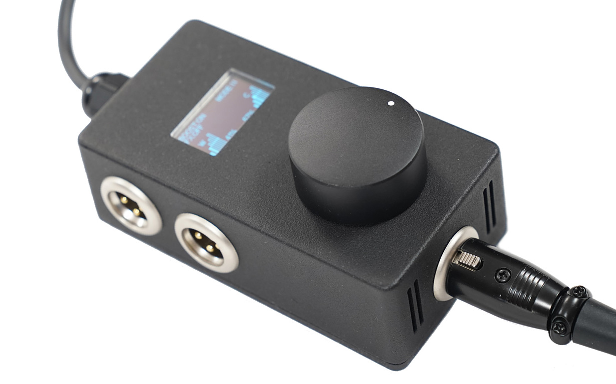 V-Lock — battery dimmer detail