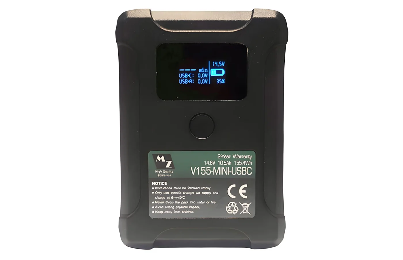 V155 Mini V-Lock w USB-C 155Wh