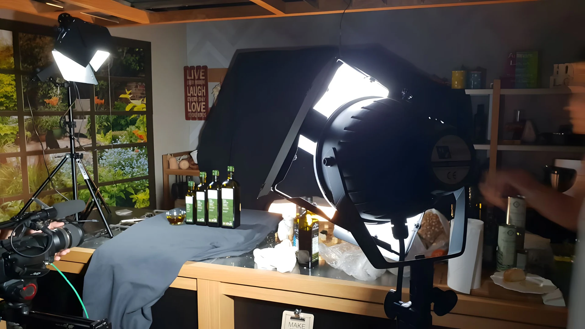 Television Studio Food Show A4