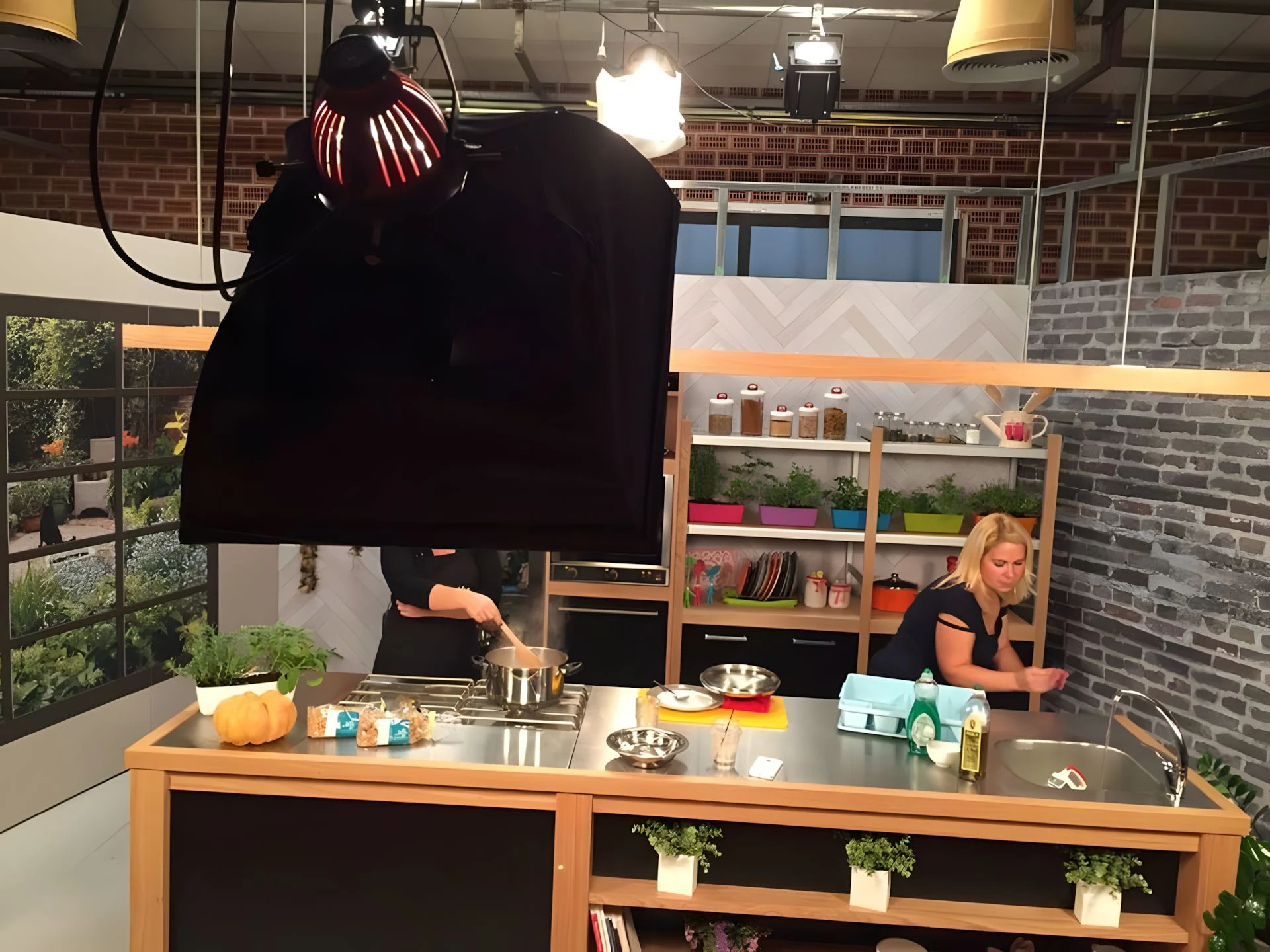 Television Studio Food Show A3